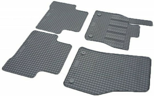 Cik Set of Front and Rear Mats 4pcs for Volkswagen Touran 2015 Black