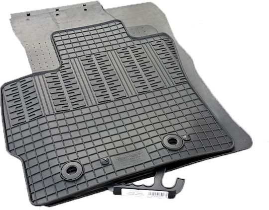 Cik Set of Front and Rear Mats 4pcs for Toyota Verso 2009-2013 Black