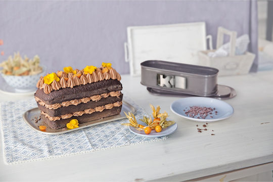 Kaiser Non-stick Aluminum Cake Baking Pan with Removable Bottom La Forme Plus 30x11cm