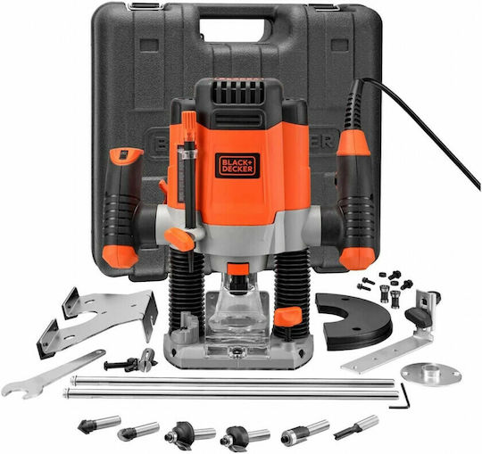 Black & Decker Plunge Router 1200W with Speed Control