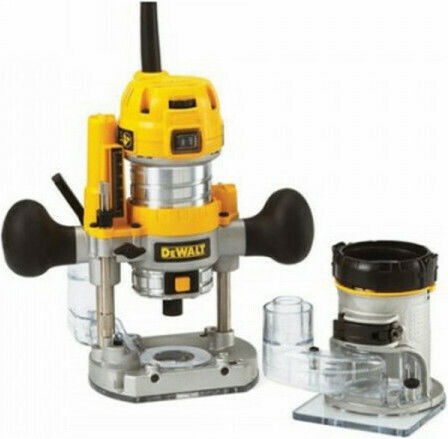 Dewalt Plunge Router 900W with Speed Control and with Suction System