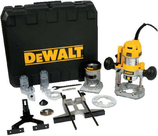 Dewalt Plunge Router 900W with Speed Control and with Suction System