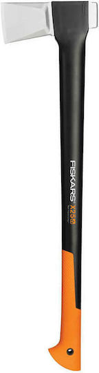 Fiskars XL X25 Axe Splitting Length 77.4cm and Weight 2400gr with Fiberglass Handle