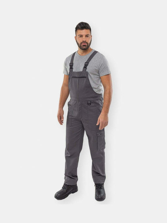Axon Work Coverall Dungarees Gray Γκρι