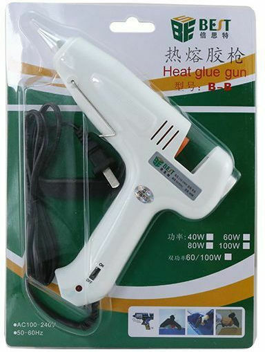 Best BST-B-F Πιστόλι Θερμοκόλλησης 100W για Ράβδους Σιλικόνης 11.5mm