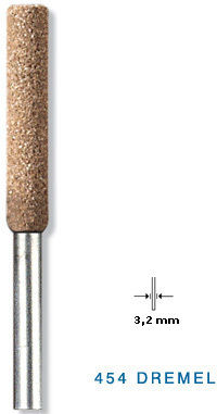 Dremel 454 Grinding Stone with Shaft 4.8mm 3pcs Chainsaw Chainsaw 26150454JA