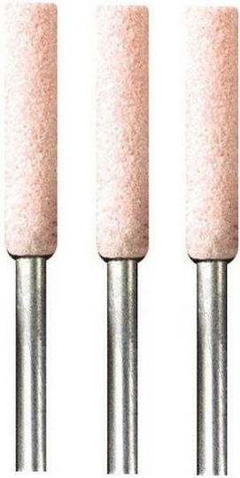 Dremel 455 Grinding Stone with Shaft 5.6mm 3pcs 26150455JA
