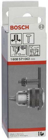 Bosch 1608571062 Mandrină cu cheie 1/2" - 13mm