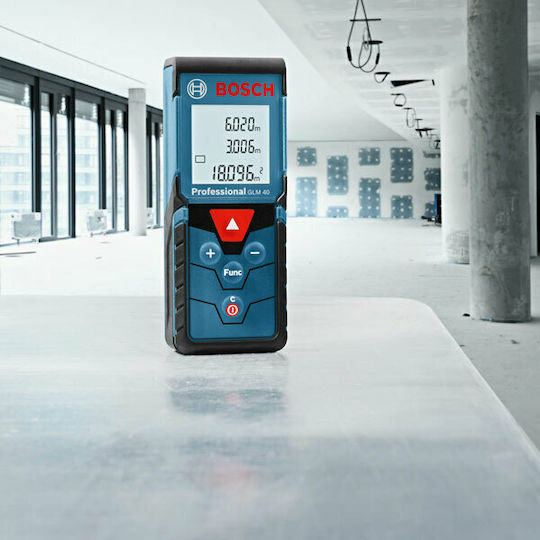 Bosch Μέτρο Laser GLM 40 Professional με Εύρος Μέτρησης 0.15m-40m