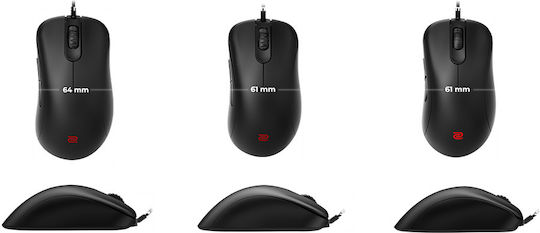 Zowie EC1-C Геймърска Мишка 3200 DPI Черен