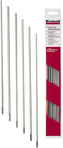 Einhell Schweißzusätze Elektroden 2,5x350mm 25 Stück 1591420