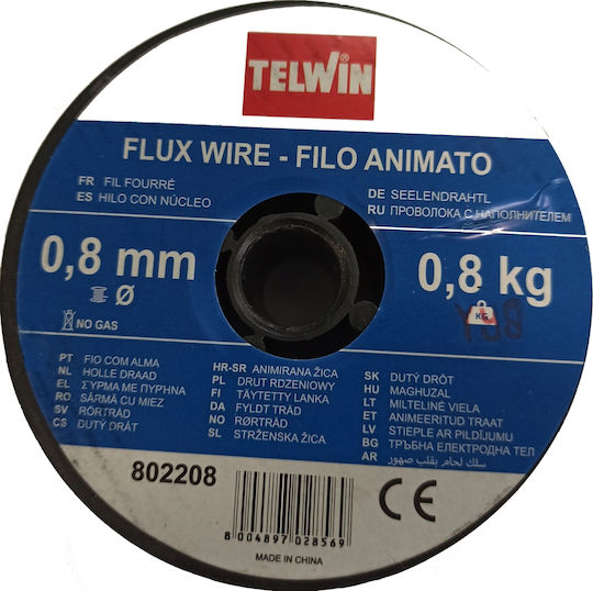 Telwin Σύρμα Ηλεκτροσυγκόλλησης 0.8mm 0.8kg 1τμχ 802208