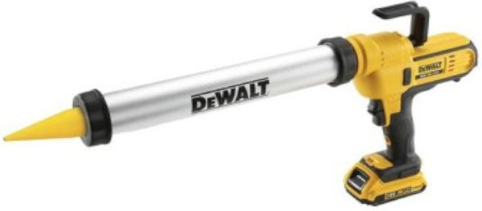 DEWALT Πιστόλι Σιλικόνης Μπαταρίας 18V 1x2Ah με Θήκη