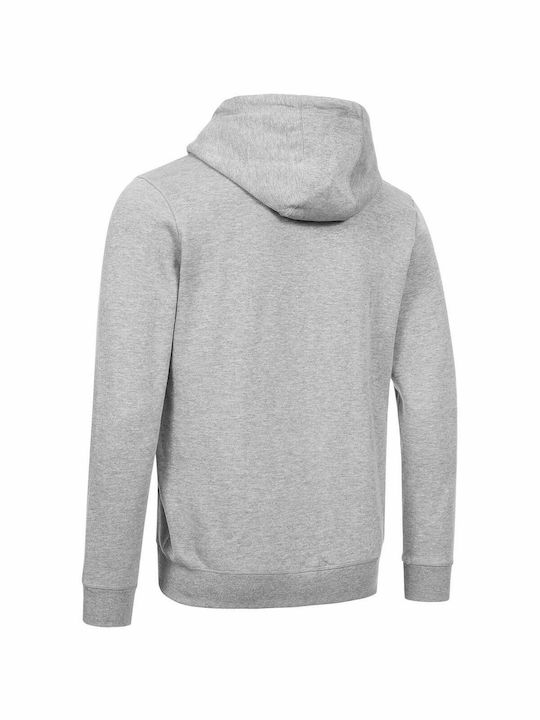 Lonsdale Dittisham Herren Sweatshirt Jacke mit Kapuze und Taschen Gray