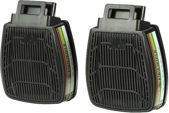 3M Mask Filters 2 Pieces ABEK1P3
