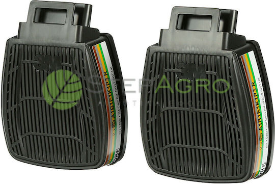 3M Mask Filters 2 Pieces ABEK1P3