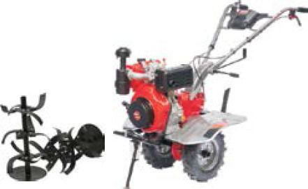 Geotec GTM-1100 D Cultivator Petrol 7hp/296cc cu Pornire manuală