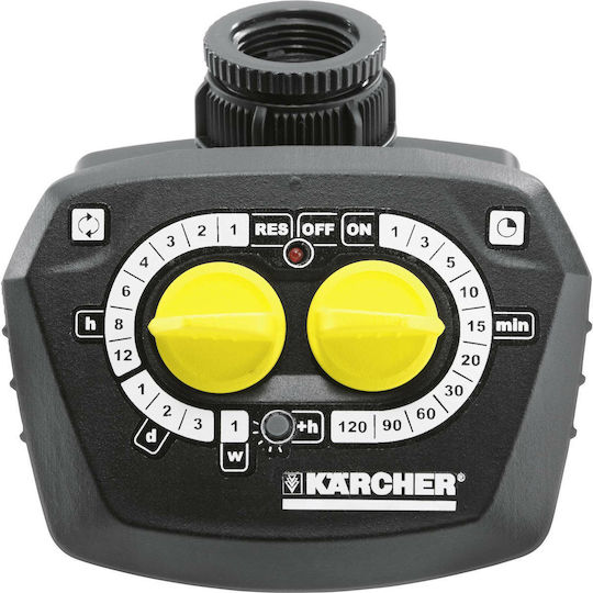 Karcher WT 4000 Προγραμματιστής Ποτίσματος Βρύσης Μπαταρίας 1 Εξόδου