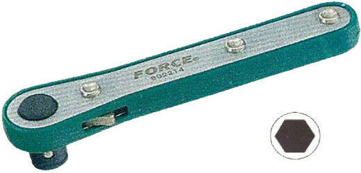 Force Ratchet 1/4" 13cm with 15 Blades