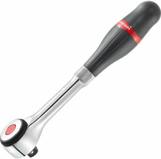 Facom Chei cu clichet 60 Dinti cu Patrat 1/2" Lungime 25.1cm.