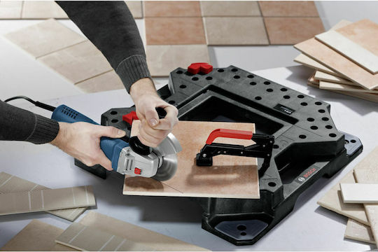 Bosch GWS 7-115 E Τροχός 115mm Ρεύματος 720W με Ρύθμιση Στροφών