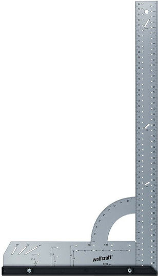 Wolfcraft Carpenters Metallic Angle Ruler 30cm