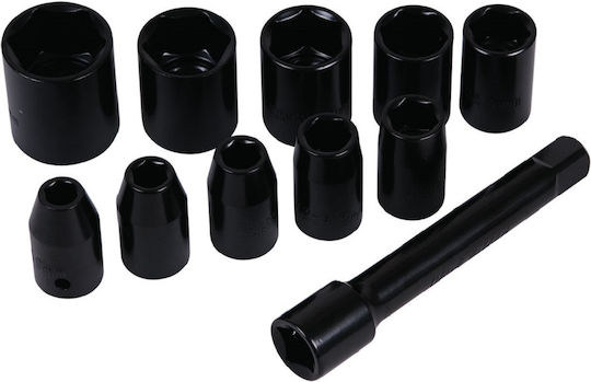 Ferm ATM1043 Luftschlagschrauber 1/2" mit Maximalem Drehmoment 32.63kgm