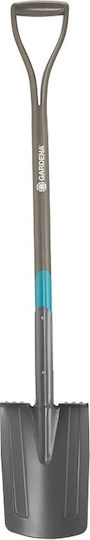 Gardena Natureline Straight Shovel with Shaft 117cm and Plastic Handle