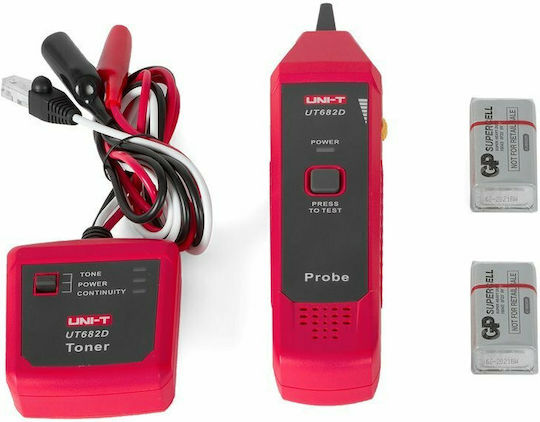 Uni-T UT682D Tester Καλωδίων Δικτύου Ανιχνευτής