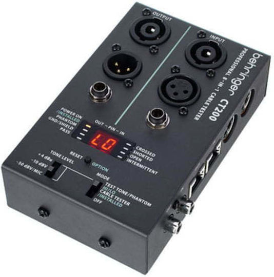 Behringer CT-200 Tester Καλωδίων Δικτύου RJ45 / USB