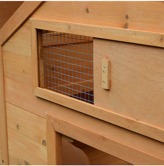 Pawhut Geflügelstall Hölzernes L1.5 x B1 x H0.96m.