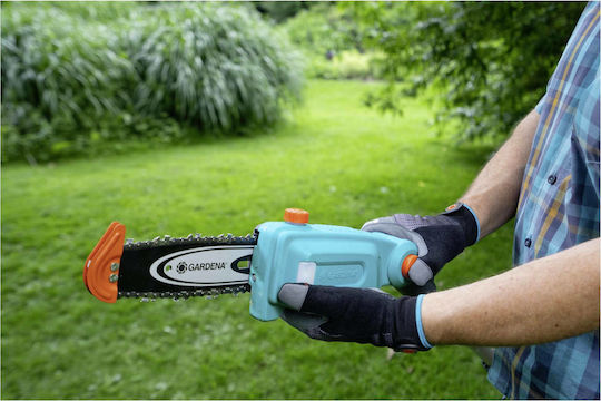 Gardena Tcs 20/18V P4a Teleskopisches Bügelsäge Batterien 18V 1x2,5Ah und Klinge 20cm