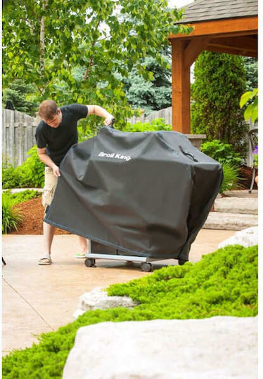 Broil King Grill Cover Black from Polyester 179cmx63cmx122cmcm