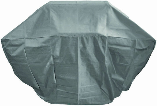 Home & Camp Grill Cover Gray from Polyester with UV Protection 100cmx55cmx90cmcm