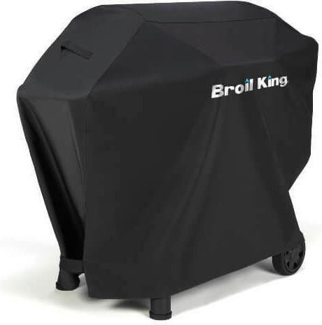 Broil King Regal Pellet 500 Grill Cover Black Compatible with the Regal Pellet 500 from Polyester 155x61x114.3cm