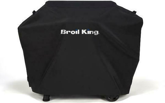 Broil King Grill Cover Black Compatible with the Baron Pellet 400 from Polyester 107cmx56cmx97cmcm