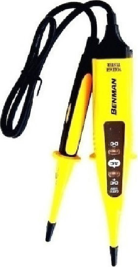 Benman Voltage Tester 71148 AC/DC CAT III with Measurement Range 12 - 600V