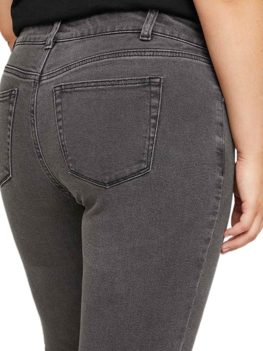 Γυναικείο Jean Παντελόνι σε Skinny Εφαρμογή Dark Stone Black