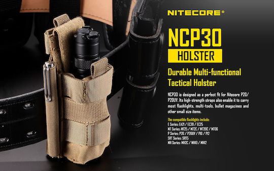 NiteCore NCP30B Flashlight Case
