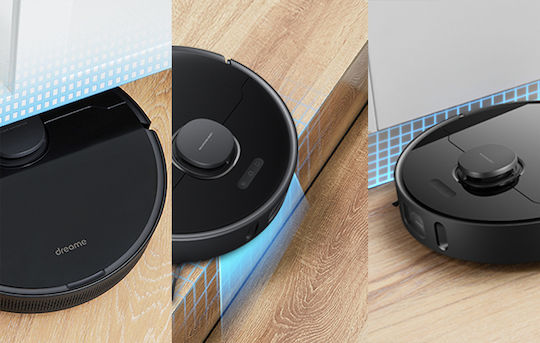 Dreame L10 Pro Σκούπα Ρομπότ με Χαρτογράφηση Laser & Απορρόφηση 4000Pa Μαύρη