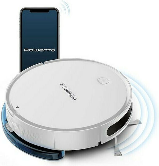 Rowenta Explorer Serie 50 Σκούπα Ρομπότ με Έξυπνη Πλοήγηση & Απορρόφηση 2100Pa Λευκή