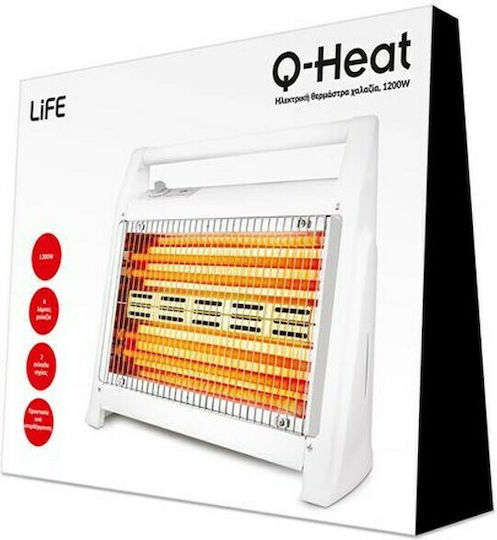 Life Q-Heat Σόμπα Χαλαζία 1200W