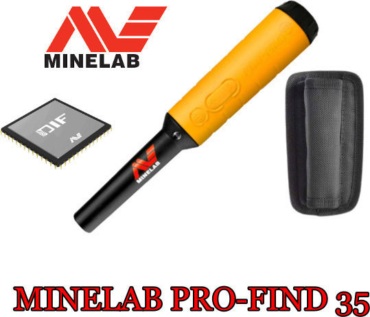 Minelab Pro-Find 35 Ανιχνευτής Μετάλλων Χειρός με Αδιάβροχο Πηνίο