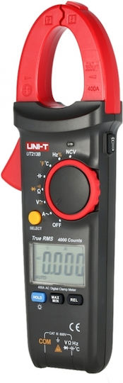 Uni-T Амперклещи Дигитален 400Спецификация AC UT213C Верен RMS с клеми