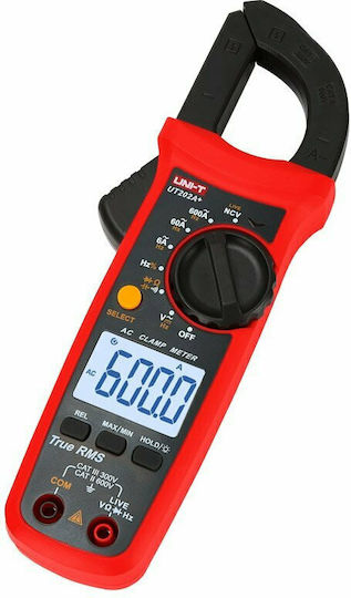 Uni-T Ampermetru clește Digital 600A AC UT202A cu Cleme