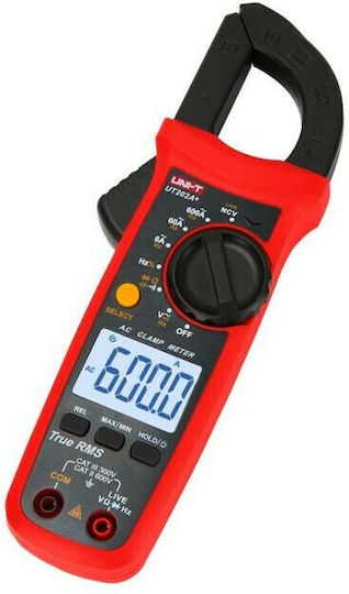 Uni-T Αμπεροτσιμπίδα Ψηφιακή 600A AC UT202 True RMS
