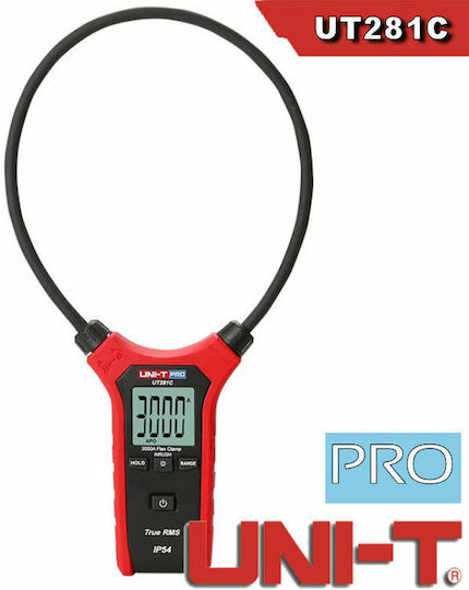 Uni-T Αμπεροτσιμπίδα Digital 3000A AC UT281C Wahre Effektivwert