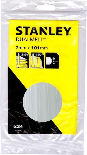 Stanley Ράβδοι Σιλικόνης 1-GS10DT Διάφανο 7mm 24τμχ