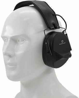 Opsmen M30 Electronic Earmuffs with Band Green