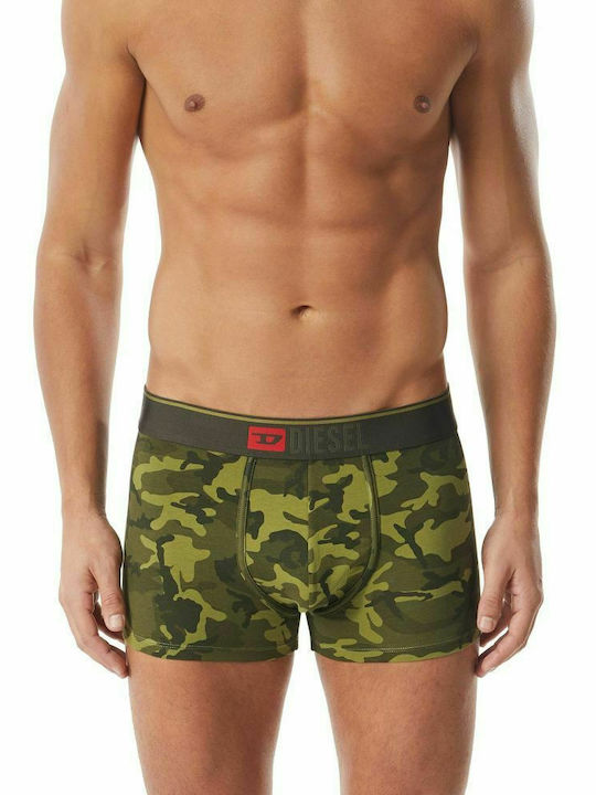 Diesel Herren Boxershorts Mehrfarbig Camo 2Packung